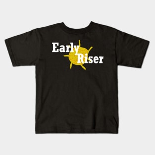 early riser Kids T-Shirt